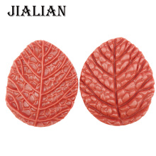 2PCS Leaf Pattern 3D Silicone Mold, DIY Fondant Cake Tool, Chocolate Tools, Sugar Art Decorating Mold baking utensils T0310 2024 - buy cheap