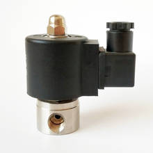 1/4" 3/8" 2/2 way stainless steel air water use normally closed 220 volt solenoid valve 2024 - buy cheap
