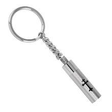 MJK8473 Stainless Steel Pet Memorial Cremation Key chain Keepsake Urn Jewelry For Ashes Jewelry 2024 - buy cheap