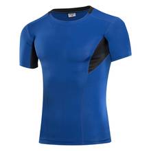 Fashion Men T Shirts Summer Sports Running Top Tees Mens Clothing Short Sleeve Casual O Neck cotton Fitness Tshirt Sportwear 2024 - buy cheap