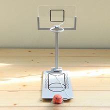 Mini máquina de basquete de dedo para crianças, mini máquina de atirar de basquete e brinquedo de mesa de jogo de tabuleiro dobrável de palma de mão 2024 - compre barato
