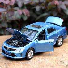 1:32 Toyota Camry alloy pull back model car diecast metal toy vehicles sound&light collection model Children's gifts wholesale 2024 - buy cheap