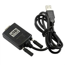 Бесплатная доставка, конвертер USB 232 9 pin RS232/com, стандартный кабель USB в последовательный кабель, адаптер преобразователя rs232 с двумя ЧИПАМИ DB9 GPS1m/3ft 2024 - купить недорого