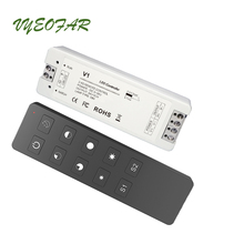 New Led Single Strip Dimmer RF Wireless Remote 12V-24V CV Constant Voltage Receiver 5050 3528 String Tape Ribbon Dim 2024 - buy cheap