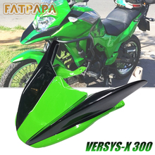 Motorcycle Accessories Headlight Fairing Front Retrofit Fender for KAWASAKI Versys300 Versys X300  Versys 300 Versys-X300 2024 - buy cheap