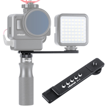 ULANZI PT-7 soporte de zapata fría Vlogging Placa de extensión de micrófono con tornillo de trípode de 1/4 ''para iPhone GoPro Sony RX0 II 2024 - compra barato