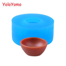 F544YL 11.5mm  3D Miniature Bowl Flexible Silicone Mold - Cake Decoration, Fondant, Dollhouse, Polymer Clay, Porcelain, Resin 2024 - buy cheap