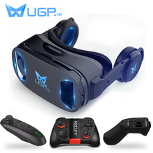 Gafas UGP U8 VR, auriculares en 3D, casco de realidad Virtual IMAX, juegos de películas en 3D con auriculares, gafas VR 3D, controlador opcional 2024 - compra barato