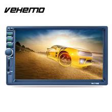 Vehemo RDS/FM/AM автомобильный MP5 мультимедийный плеер Поддержка заднего вида видео плеер Bluetooth DC12V автомобильный 2024 - купить недорого