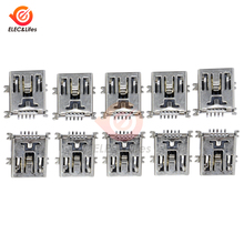 10Pcs Mini USB SMD 5 Pin Female Mini Type B Socket Connector Plug 2024 - buy cheap