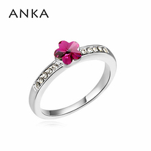 ANKA Hot Sale Flower Crystal Ring New Arrival Bridal Sets Classic Wholesale Jewelry Crystals from Austria #103151 2024 - buy cheap