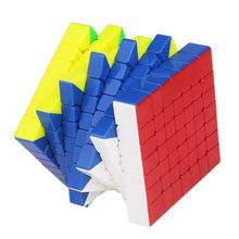 Yuxin-cubo mágico magnético para niños, 7x7, 7x7x7, 7 capas, velocidad, rompecabezas profesional, juguetes para niños, regalo 2024 - compra barato