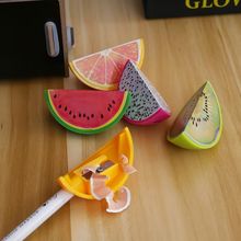 1PC Novelty Fruit Plastic Pencil Sharpener Knife Korean Stationery School Supplies Pencil Cutter For Students Random Color 2024 - buy cheap