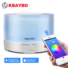 KBAYBO 500ml Remote Control Aroma Diffuser with APP Air Humidifier 7 Color LED Light Electric Aromatherapy cool mist maker 2024 - buy cheap