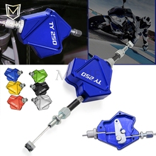 Motorcycle CNC Aluminum Stunt Clutch Lever Easy Pull Cable System For YAMAHA TY250 TY 250 1991-1996 1992 1993 1994 1995 2024 - buy cheap