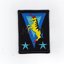 50%Embroidery GUNDAM Red lightning Jonny Ridden unicorn Military Tactical Morale Embroidery patch Badges B2437 2024 - buy cheap