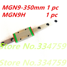 NEW 9mm Linear Guide MGN9 350mm linear rail way + MGN9C or MGN9H linear carriage for CNC parts 2024 - buy cheap