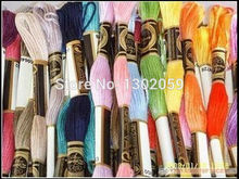 Similar DMC 100 Pieces  Embroidery Floss Yarn Thread  Cross Stitch Thread Floss 8 Meters Length Different Colors 2024 - buy cheap