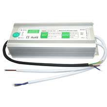 Fuente de alimentación de AC110V-220V a DC12V, 10W, 20W, 30W, 50W, 80W, 100W, resistente al agua IP67, 24V, transformador LED, controlador electrónico de aleación de aluminio 2024 - compra barato