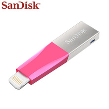 SanDisk USB Flash Drive 32GB 64GB OTG Lightning Connector Pen Drive USB 3.0 Pendrive IXPAND MINI FLASH DRIVE FOR YOUR IPHONE 2024 - buy cheap