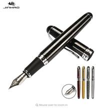 Pluma estilográfica Noble JINHAO X750, 15 colores en total con bolsa de regalo para bolígrafo, lapicero de tinta de metal grueso 2024 - compra barato