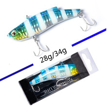 Ufishing Metal VIB Fishing Lure 1Pcs/Lot Sinking Isca Artificial Bait 28g 34g Trembling Hard Lures pesca mar 2024 - buy cheap