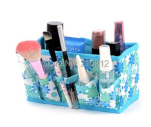 Makeup Cosmetic Storage Box Bag Bright Organiser Foldable Stationary Container 2024 - buy cheap