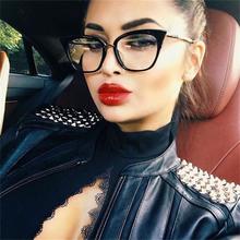 Clear Cat Eye Clear Sunglasses Women Transparent Glasses Optical Frame Vintage Eyewear Mirror Sun Glasses Female Shades UV400 2024 - buy cheap