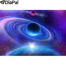 DIAPAI 5D DIY Diamond Painting 100% Full Square/Round Drill "Cosmic planet" Diamond Embroidery Cross Stitch 3D Decor A21960 2024 - compre barato