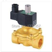 Free Shipping 3/4'" Normally Open Brass Electric Solenoid Valve 2W200-20-NO DC12V,DC24V,AC110V or AC220V 2024 - buy cheap