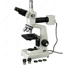 Тринокулярный металлургический микроскоп-амскоп, Тринокулярный металлургический микроскоп 40X-1000X 2024 - купить недорого