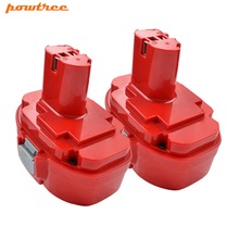 Powtree-batería recargable para MAKITA 3000, 1822 mAh, 18V, Ni-MH, 1822, 1823, 1834, 1835, 192827-3, 822, PA18, 5620DWA, 5036DA, ML183 2024 - compra barato