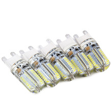 10pcs/lots Super Bright MINI G9 led corn light 3014SMD 9W 64led Warm white Non-polar LED Bulb Lamps 2024 - buy cheap