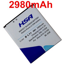 2980 mAh BL-G36 de la batería del teléfono uso para DOOV D10 D10S 5 "Explay HD Quad 3G teléfono acumulador de batería AKKU 2024 - compra barato