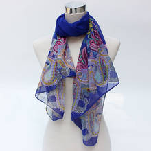 2017 women scarf  chiffon silk scarves pring and autumn accessories women's summer bandana Hijab sjaal bufanda foulard 2024 - buy cheap
