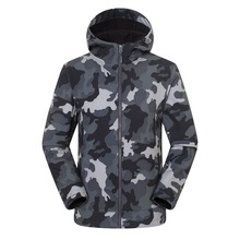 Men 's Winter Fleece Softshell Jacket Outdoor Sports Tectop Coats Hiking Camping 2024 - buy cheap