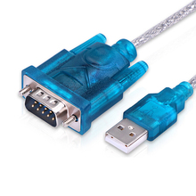 Cable convertidor USB 2,0 a Serial RS-232, adaptador DB9 de 9 pines, compatible con RS232 2024 - compra barato