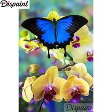 Dispaint Full Square/Round Drill 5D DIY Diamond Painting "Flower butterfly" Embroidery Cross Stitch 3D Home Decor A11788 2024 - buy cheap