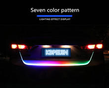 Accessories LED Dynamic Trunk Strip Lighting Rear Tail light Sticker for Chrysler 300c 300 sebring pt cruiser town car styling 2024 - buy cheap