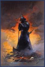 DEATH DEALER THREE - FRAZETTA ART SILK POSTER Decorative Wall painting 24x36inch 2024 - buy cheap