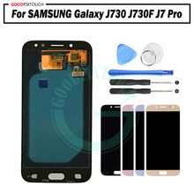Pantalla AMOLED de 5,5 "para SAMSUNG Galaxy J7 Pro J730 LCD, digitalizador de pantalla táctil, J730F, OK probado 2024 - compra barato