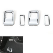 Car Inner Chrome Rear Cargo Trunk Hook Cover + Rear Trunk Light Frame Trim Decoration For Jeep Cherokee 2015 2016 Car Styling 2024 - buy cheap