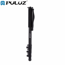 PULUZ 2 in 1 Four-Section Telescoping Aluminum Alloy Self-Standing Camera Monopod Tripod legs with 3/8 Screw &Trekking pole 2024 - buy cheap