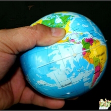 1pcs  squeeze oyuncak slime gadgets squeeze antistress Stress Relief World Map Foam Ball Atlas Globe Palm Ball Planet Earth 2024 - buy cheap
