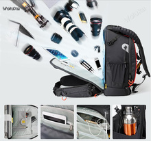 Multifunctional breathable backpack waterproof anti-theft SLR camera bag photography backpack for men and women CD50 T07 2024 - buy cheap