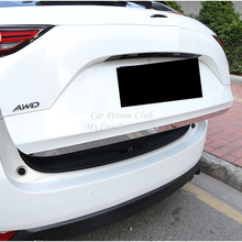 For Mazda CX-5 CX5 KF 2017 2018 Rear Tail Door Cover Strips Trunk RearGuards Bumper Trim Stainless Steel Car-Styling Accessories 2024 - buy cheap