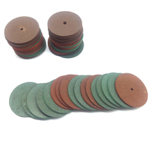 100PCS Assorted Jewelry Super Fine Rubber Polishing Wheels 22MM x1MM Mixed Color Jewelry Buffing Tool 2024 - buy cheap