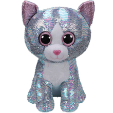 Ty Plush Animal Doll Whimsy The Sequin Blue Cat Soft Stuffed Toys 6" 15cm 2024 - buy cheap