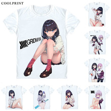 Takarada Rikka SSSS.Gridman T Shirt Denkou Choujin Gridman the Hyper Agent Casual Premium T-Shirt Printed Short Sleeve Shirts 2024 - buy cheap