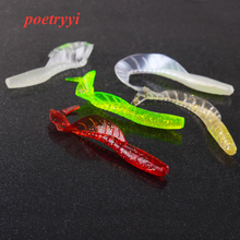 2018 new product POETRYYI 1/5/10pcs length 6cm weight 1.5g fishing lures silicone baits fishing wobblers isca artificial pesca30 2024 - buy cheap